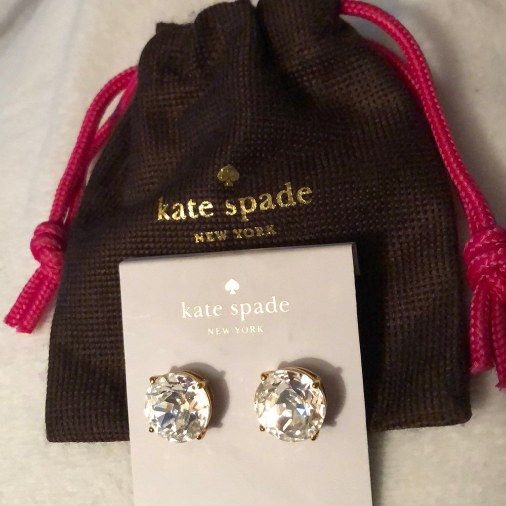 Kate Spade New York Large Crystal Stud Earring